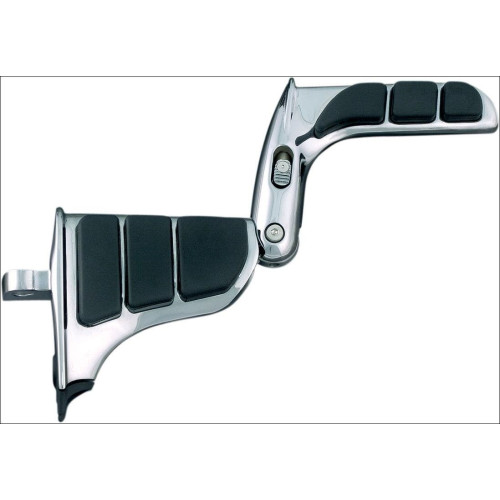 PartzBiz HD: 4413089-Kuryakyn 4466 Chrome SwingWing Pegs w/ Male Mount Adapters for Harley