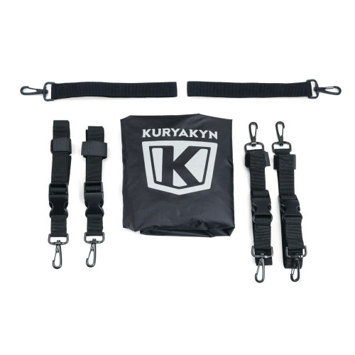 PartzBiz HD: 4413074-Kuryakyn 5209 Momentum Outrider Throw-over Saddlebags Luggage Harley & Metric
