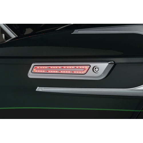PartzBiz HD: 4413054-Kuryakyn 5476 Chrome LED Saddlebag Hinge Accents 14-19 Harley-Davidson Touring 486952 486-952 PartzBiz HD: 4413054-Kuryakyn 5476 Chrome LED Saddlebag Hinge Accents 14-19 Harley-Davidson Touring 486952 486-952