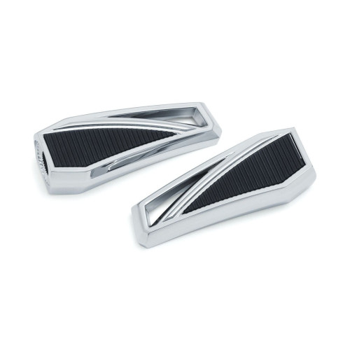 PartzBiz HD: 4413034-Kuryakyn 5760 Chrome Phantom Footpegs without Adapters Harley OEM Stock Mounts 485080 PartzBiz HD: 4413034-Kuryakyn 5760 Chrome Phantom Footpegs without Adapters Harley OEM Stock Mounts 485080