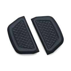 PartzBiz HD KA5903 - Kuryakyn 5903 Satin Black Hex Passenger Floor Board Inserts 86-19 Harley Touring 486911 16210902 1621-0902 PartzBiz HD KA5903 - Kuryakyn 5903 Satin Black Hex Passenger Floor Board Inserts 86-19 Harley Touring 486911 16210902 1621-0902