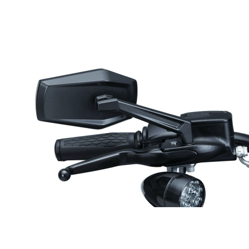 PartzBiz HD: 4413000-Kuryakyn 5919 Satin Black Hex Right/Left Mirrors Multi-Fit Direct Harley Repalcement Indian Victory 485114 PartzBiz HD: 4413000-Kuryakyn 5919 Satin Black Hex Right/Left Mirrors Multi-Fit Direct Harley Repalcement Indian Victory 485114