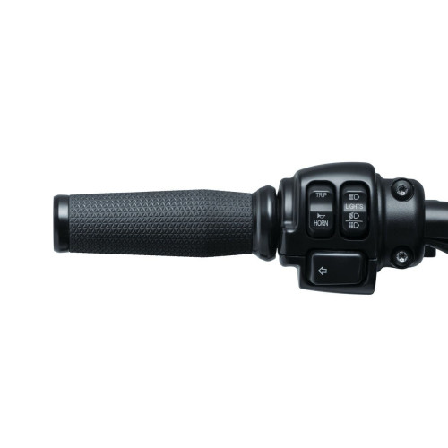 PartzBiz HD: 4412970-Kuryakyn 5941 Gloss Black Hand Grips Harley Dual Cable Throttle 84-19 PartzBiz HD: 4412970-Kuryakyn 5941 Gloss Black Hand Grips Harley Dual Cable Throttle 84-19