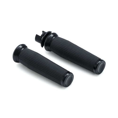 PartzBiz HD: 4412974-Kuryakyn 5945 Satin Black Thresher Grips 14-17 Indian Chief 0630-2371 06302371 485043 PartzBiz HD: 4412974-Kuryakyn 5945 Satin Black Thresher Grips 14-17 Indian Chief 0630-2371 06302371 485043
