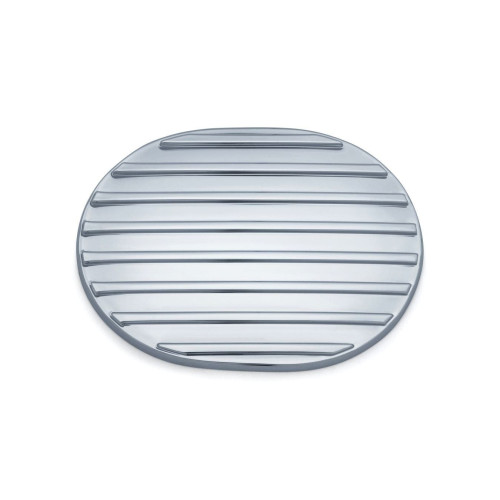 PartzBiz HD: 4412941-Kuryakyn 6068 Chrome Finned ด้านหน้าหลัก Accent Cover Harley Touring M8 17-18