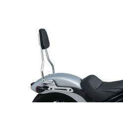 PartzBiz HD KA6587 - Kuryakyn 6587 Chrome Sissy Bar Backrest Harley Davidson M8 Softail 18-20
