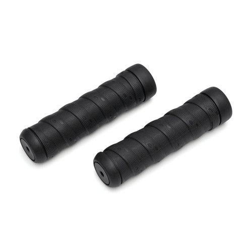 PartzBiz HD: 4412930-Kuryakyn 6592 Classic Wrap Grips 7/8" Black Old School Universal