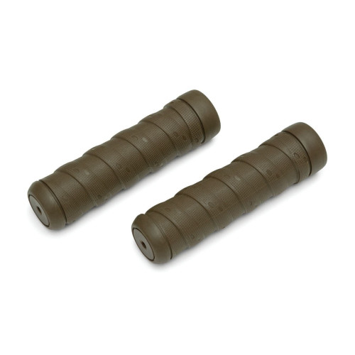 PartzBiz HD: 4412931-Kuryakyn 6593 Classic Wrap Grips 7/8" Brown Old School Universal