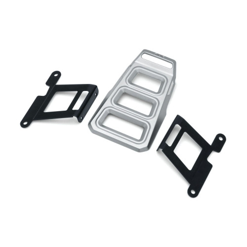 PartzBiz HD: 4412900-Kuryakyn 6664 Silver Dillinger Luggage Rack 04-19 Harley Sportster XL Models 485140