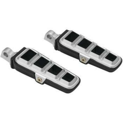 PartzBiz HD: 4412902-Kuryakyn 6666 Silver Dillinger Foot Peg w/Adapter Universal Harley Fit 1620-1875 16201875 485613 PartzBiz HD: 4412902-Kuryakyn 6666 Silver Dillinger Foot Peg w/Adapter Universal Harley Fit 1620-1875 16201875 485613