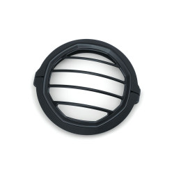 PartzBiz HD KA6688 - Kuryakyn 6688 Satin Black Dillinger 5-3/4" 5.75" Headlight Trim Ring Harley XL Dyna Sportster Sporty FXD FXLR FXST FLST Softail 2001-1839 20011839 485616