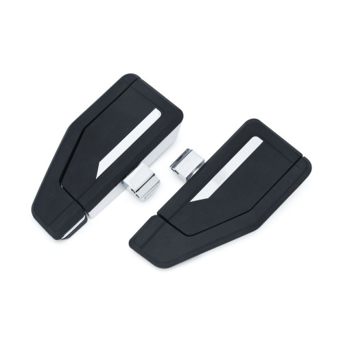PartzBiz HD: 4412882-Kuryakyn 6760 Chrome Omni Passenger Floorboards 7.2 x 4.5 Honda Gold Wing 18-21