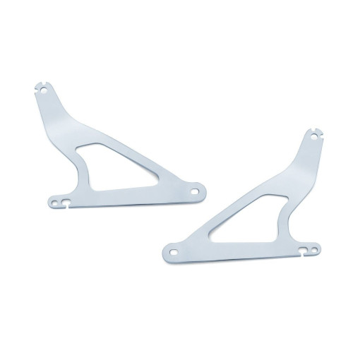 PartzBiz HD: 4412859-Kuryakyn 7096 Fixed Mount Kit Multi-Purpose Driver Passenger Backrest Dyna 06-17
