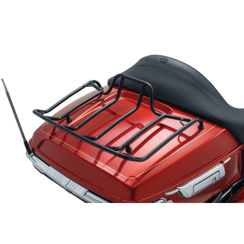 PartzBiz HD: 4412862-Kuryakyn 7137 Black Luggage Rack for H-D Tour-Pak Harley Touring & Trike 80-Up PartzBiz HD: 4412862-Kuryakyn 7137 Black Luggage Rack for H-D Tour-Pak Harley Touring & Trike 80-Up