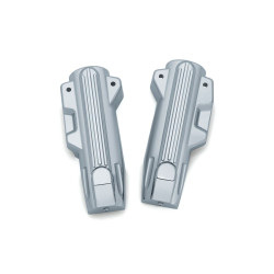 PartzBiz HD KA7148 - Kuryakyn 7148 Chrome ฝาครอบส้อมด้านล่างสำเนียง 14-18 Harley Touring FLH/T 411939