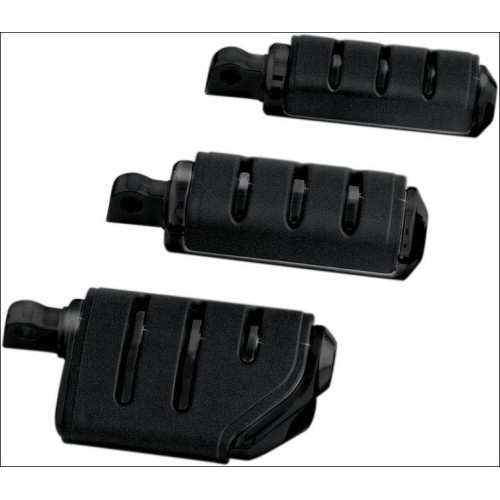 PartzBiz HD: 4412846-Kuryakyn 7560 Gloss Black Trident Small ISO-Pegs w/ Male Mount Adapters for Harley