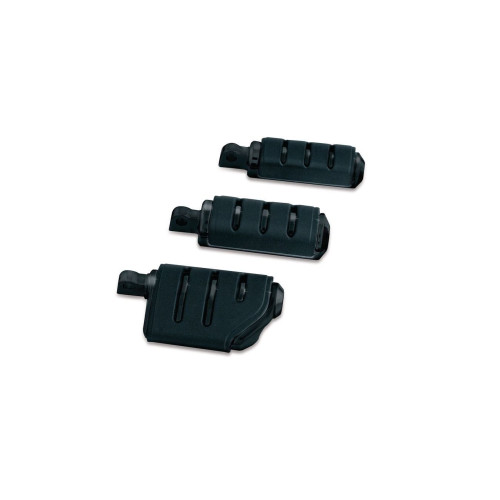 PartzBiz HD: 4412847-Kuryakyn 7561 Gloss Black Trident Large ISO-Pegs with Male Mount Adapters for Harley PartzBiz HD: 4412847-Kuryakyn 7561 Gloss Black Trident Large ISO-Pegs with Male Mount Adapters for Harley