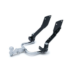 PartzBiz HD KA7657 - Kuryakyn 7657 Chrome Receiver Hitch Kit Harley Touring FLH/T 14-20