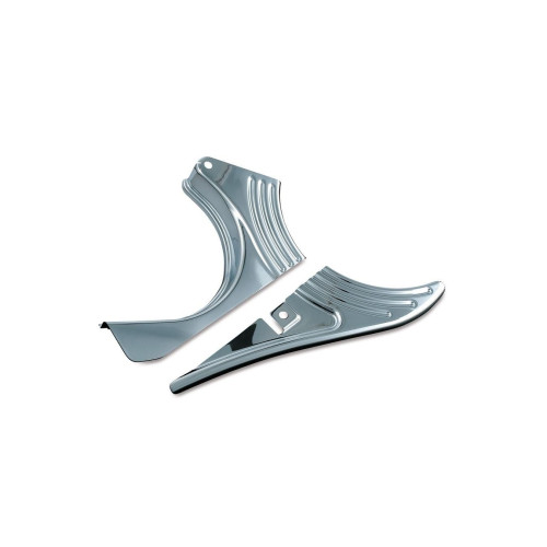 PartzBiz HD: 4412798-Kuryakyn 8677 Chrome Lower Belt Guard Accent Harley Twin Cam Softail 00-17 PartzBiz HD: 4412798-Kuryakyn 8677 Chrome Lower Belt Guard Accent Harley Twin Cam Softail 00-17