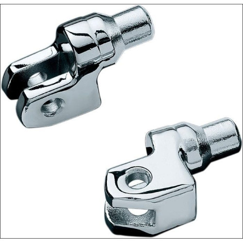 PartzBiz HD: 4412802-Kuryakyn 8810 Chrome Tapered Peg Adapters for Yamaha PartzBiz HD: 4412802-Kuryakyn 8810 Chrome Tapered Peg Adapters for Yamaha