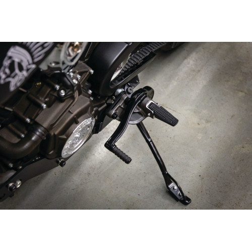 PartzBiz HD: 4412774-Kuryakyn 8965 Black Mid Controls Relocation Kit Motorcycle Indian Scout 15-19 comfort best for