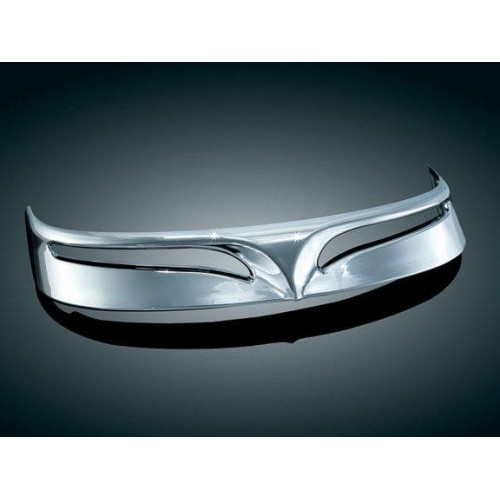 PartzBiz HD: 4412779-Kuryakyn 9014 Chrome Front Fender Tip Trailing Edge 90-17 Harley FLSTF/B PartzBiz HD: 4412779-Kuryakyn 9014 Chrome Front Fender Tip Trailing Edge 90-17 Harley FLSTF/B