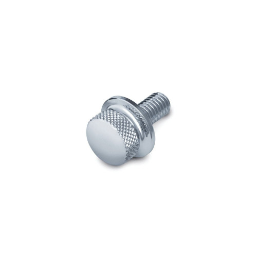 PartzBiz HD: 4412782-Kuryakyn 9038 Rear Chrome Knurled Seat Screw Only for Harley Models 1/4" -20 PartzBiz HD: 4412782-Kuryakyn 9038 Rear Chrome Knurled Seat Screw Only for Harley Models 1/4" -20