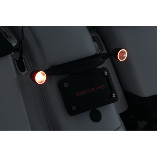 PartzBiz HD: 4412791-Kuryakyn 9269 Custom Rear Turn Signal Mount Black Harley FLHX FLHRXS FLTRX 14-20 PartzBiz HD: 4412791-Kuryakyn 9269 Custom Rear Turn Signal Mount Black Harley FLHX FLHRXS FLTRX 14-20