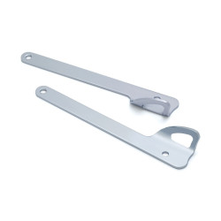 PartzBiz HD KA968 - Kuryakyn 968 Chrome Custom Front Tie-Down Brackets Indian Chief Dark Horse Vintage