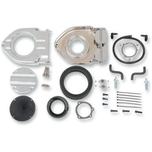 PartzBiz HD: 4412731-Kuryakyn 9970 Chrome Hypercharger Air Cleaner Intake Kit Harley Twin Cam 08-16 PartzBiz HD: 4412731-Kuryakyn 9970 Chrome Hypercharger Air Cleaner Intake Kit Harley Twin Cam 08-16