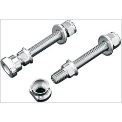 PartzBiz HD KA2288 - Kuryakyn Chrome Adapter Studs for Mounting Mini Bullet & Silver Bullets Lights PartzBiz HD KA2288 - Kuryakyn Chrome Adapter Studs for Mounting Mini Bullet & Silver Bullets Lights