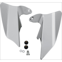 PartzBiz HD KA1188 - Kuryakyn Reflective Smoke Saddle Shields Heat Deflectors for Harley FLH/T 97-07 | 1188 PartzBiz HD KA1188 - Kuryakyn Reflective Smoke Saddle Shields Heat Deflectors for Harley FLH/T 97-07 | 1188