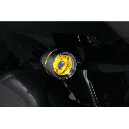 PartzBiz HD: 4412714-Kuryakyn Amber Single Circuit 1156 Front / Rear High Intensity LED Bulb Harley | 2273