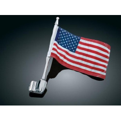 PartzBiz HD KA4233 - Kuryakyn Antenna Flag Mount with Flag for GL1800 (ea) | 4233