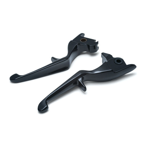 PartzBiz HD: 4412692-Kuryakyn Gloss Black Trigger Levers Brake & Hydraulic Clutch Levers for Harley 14-16 | 1849 PartzBiz HD: 4412692-Kuryakyn Gloss Black Trigger Levers Brake & Hydraulic Clutch Levers for Harley 14-16 | 1849