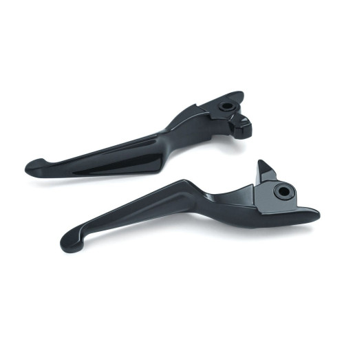 PartzBiz HD: 4412694-Kuryakyn Black Boss Blades Brake & Hydraulic Clutch Levers for Harley 2017 | 1985