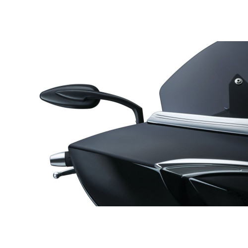 PartzBiz HD: 4412700-Kuryakyn Black Convex Streamline Teardrop Mirrors for Harley or Metric (pr) | 1708 PartzBiz HD: 4412700-Kuryakyn Black Convex Streamline Teardrop Mirrors for Harley or Metric (pr) | 1708