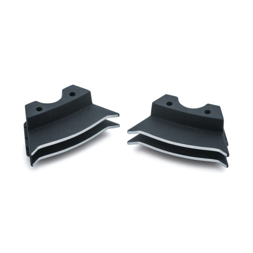 PartzBiz HD: 4412670-Kuryakyn Black Finned Spark Plug Covers for Harley Milwaukee M8 2017 (PR) 7186