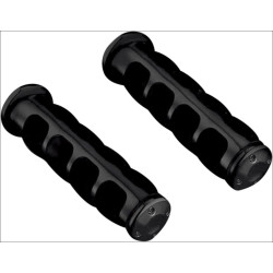 PartzBiz HD KA6383 - Kuryakyn ISO-Grips สีดำเงาสำหรับ 06-15 GL1800 & F6B พร้อมด้ามจับแบบอุ่น | 6383 PartzBiz HD KA6383 - Kuryakyn ISO-Grips สีดำเงาสำหรับ 06-15 GL1800 & F6B พร้อมด้ามจับแบบอุ่น | 6383