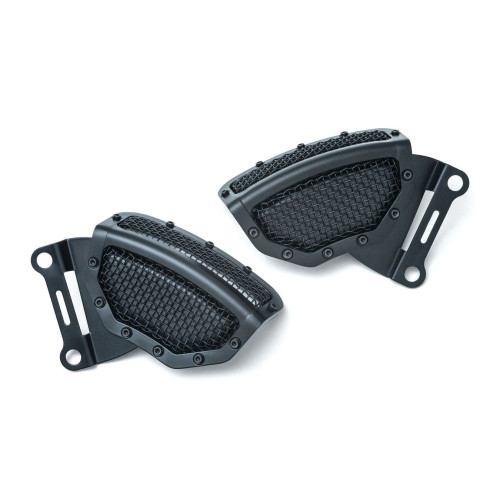 PartzBiz HD: 4412687-Kuryakyn Black Mesh Front Brembo Caliper Covers for Harley Touring & V-Rod | 6539 PartzBiz HD: 4412687-Kuryakyn Black Mesh Front Brembo Caliper Covers for Harley Touring & V-Rod | 6539