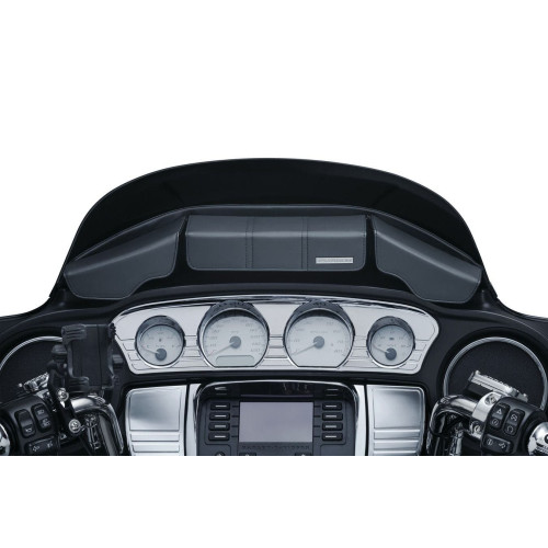 PartzBiz HD: 4412610-Kuryakyn Black Vinyl Batwing Fairing Pouch Bag for Harley FLH/T 14-17 | 5261 PartzBiz HD: 4412610-Kuryakyn Black Vinyl Batwing Fairing Pouch Bag for Harley FLH/T 14-17 | 5261