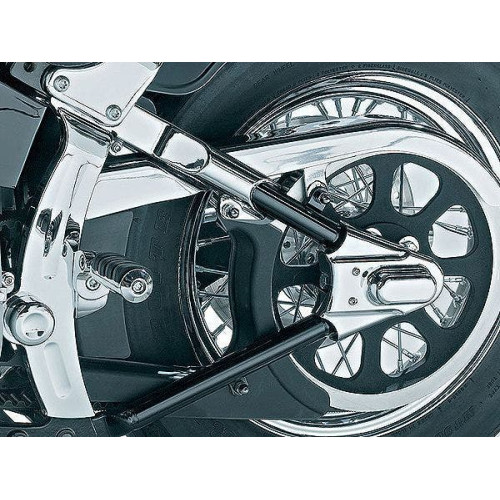 PartzBiz HD: 4412614-Kuryakyn Chrome Boomerang Swingarm Covers 00-07 Harley Softail FXST FLST | 7851 PartzBiz HD: 4412614-Kuryakyn Chrome Boomerang Swingarm Covers 00-07 Harley Softail FXST FLST | 7851