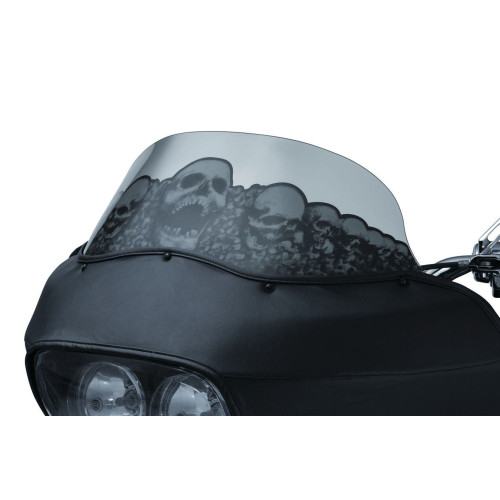 PartzBiz HD: 4412592-Kuryakyn Catacomb 10.5" Tall Airmaster Windshield Harley Road Glide 98-13 | 1820 PartzBiz HD: 4412592-Kuryakyn Catacomb 10.5" Tall Airmaster Windshield Harley Road Glide 98-13 | 1820