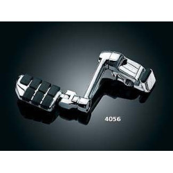 PartzBiz HD KA4056 - Kuryakyn Chrome 4056 6 ” Ergo II W/ Dually ISO Pegs Honda Goldwing 1800 F6B