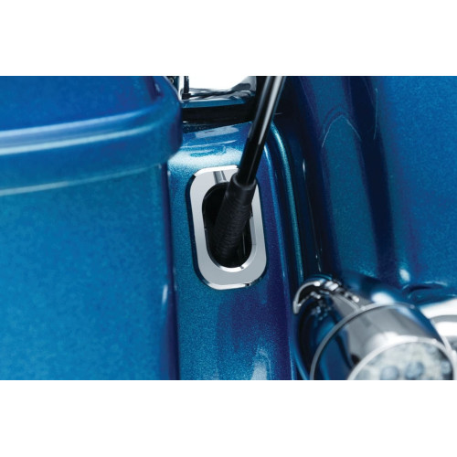 PartzBiz HD: 4412570-Kuryakyn Chrome Antenna Hole Accent Filler for Harley 06-18 FLHX 10-18 FLTR PartzBiz HD: 4412570-Kuryakyn Chrome Antenna Hole Accent Filler for Harley 06-18 FLHX 10-18 FLTR