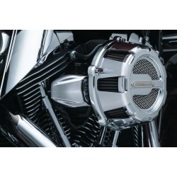 PartzBiz HD KA9845 - Kuryakyn Chrome Bantam ฝาครอบคันเร่งสำหรับ Harley TBW 08-16 รุ่น 9845