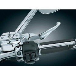 PartzBiz HD KA1723 - Kuryakyn Chrome Boss Blades เบรคและคันคลัตช์ไฮดรอลิกสำหรับ Harley 14-16 | 1723 PartzBiz HD KA1723 - Kuryakyn Chrome Boss Blades เบรคและคันคลัตช์ไฮดรอลิกสำหรับ Harley 14-16 | 1723