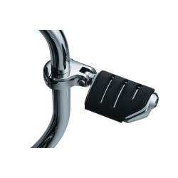 PartzBiz HD KA7617 - Kuryakyn Chrome Brute Engine Guard 1-1/4” Highway Peg Mounts สำหรับ Harley หรือ Metric 7617