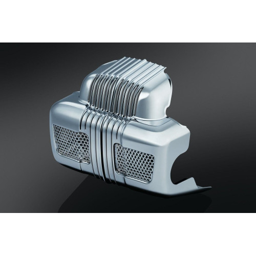 PartzBiz HD: 4412551-Kuryakyn Chrome Coolant Pump Cover For Harley Touring FLH/T Twin Cooled Models | 7677 PartzBiz HD: 4412551-Kuryakyn Chrome Coolant Pump Cover For Harley Touring FLH/T Twin Cooled Models | 7677