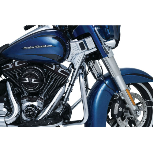PartzBiz HD: 4412555-Kuryakyn Chrome Deluxe Neck Covers for Harley Touring Models 14-16 | 6955 PartzBiz HD: 4412555-Kuryakyn Chrome Deluxe Neck Covers for Harley Touring Models 14-16 | 6955